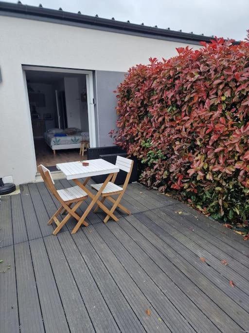 Studio Avec Terrasse Troarn Экстерьер фото
